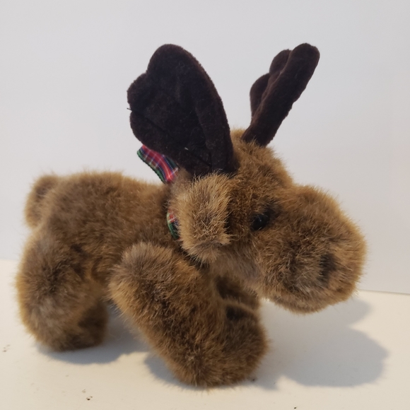 Mooose Russ Mac Moose 6" Plush Stuffed Animal Fully Jointed Woodland Collection - Picture 15 of 16